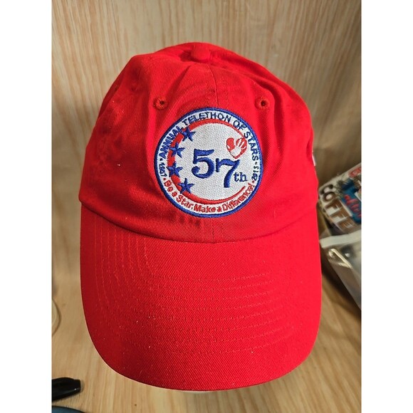 Telethon Of Stars 57TH News Channel 6 Paducah KY Adjustable Strap RED Hat - Picture 1 of 6